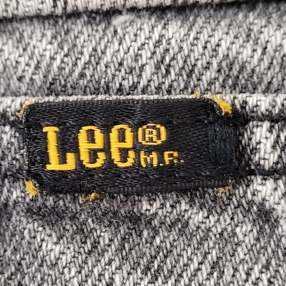 Vintage 80s LEE Riders Straight Jeans 35x30 Union-Made USA - Picture 6 of 16